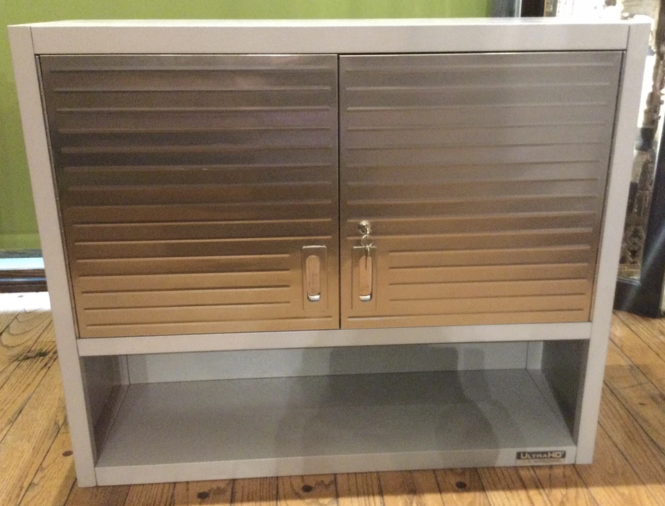 Mueble de pared Sevilla UltraHD ACERO INOXIDABLE 🔐 Cerradura con llave📏 36x30x12” 🛠 Herramientas⚒️ Foto 4 de 4