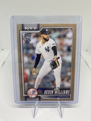 2026 Topps Devin Williams Gold /2026 #239 Yankees