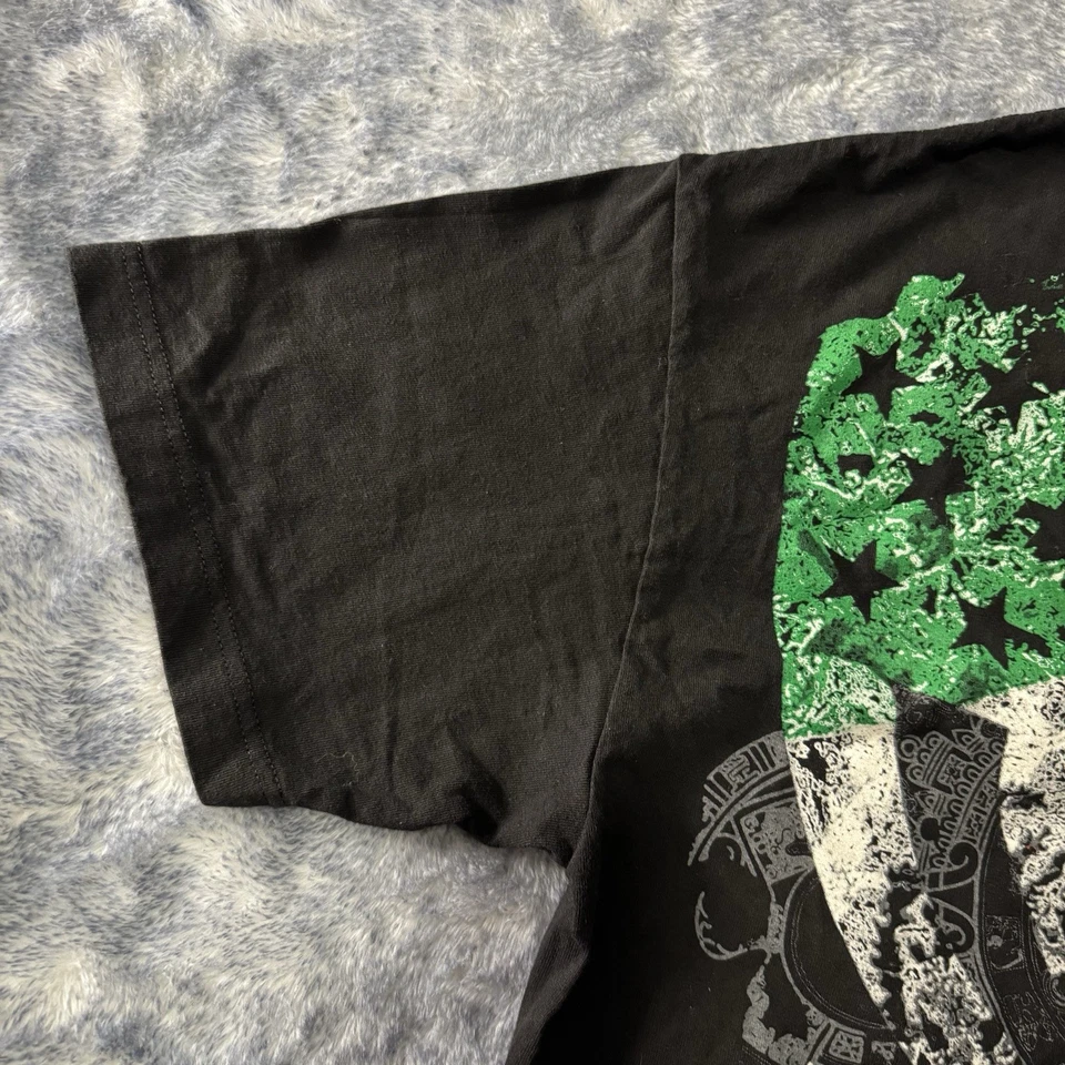 VTG Tapout T Shirt Mens XL Locos Mexico MMA Mexican Fighting skulls UFC Y2K - Image 3 of 4