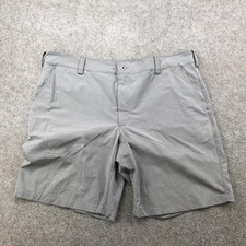 Duluth Trading Shorts Mens 40 Gray Stretch Performance Quick Dry Chino Golf