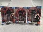 G.I. Joe Classified 3 Figure Lot NIB/SEALED: Cobra Island #12, #21, & #27