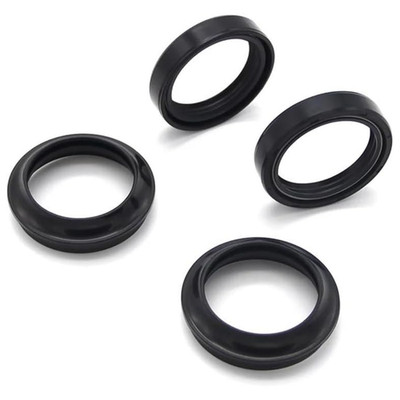 Gabelsimmerringe Staubkappen Set für Suzuki GS 500 E F U GS500 1989-2009 FSD-066