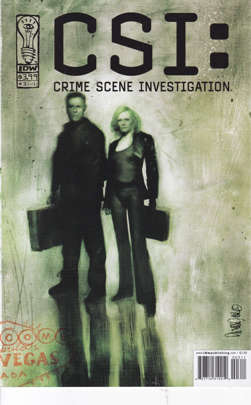 CSI: Crime Scene Investigation (2003) #3 - Back Issue
