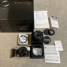 Olympus PEN E-P7 Double Lens Kit - Near Mint Condition 