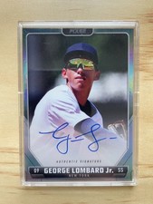 George Lombard Jr. NYY Autograph 2024 Pulse Baseball A-Glo