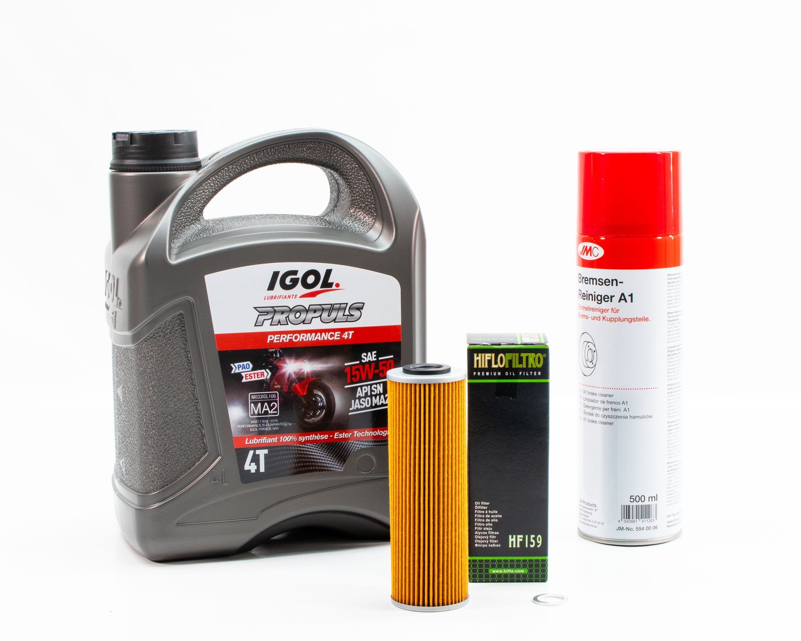 Kit Vidange Ducati Panigale V4 S Corse 2019 avec Huile Motorbike Igol Propuls Perfo