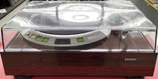 DENON DP-67L Turntable LP Record Player AC100V 50/60Hz Brown 1982 Japan