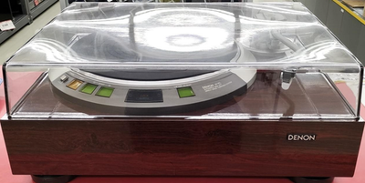 DENON DP-67L Turntable LP Record Player AC100V 50/60Hz Brown 1982