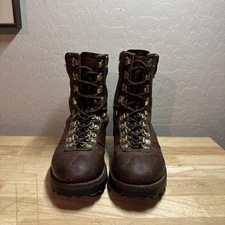 Vintage Sears Montblanc Mens Size 10D Mountaineer Hiking Work Boots 86088-674