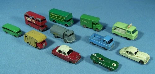11  VINTAGE  MATCHBOX  VEHICLES