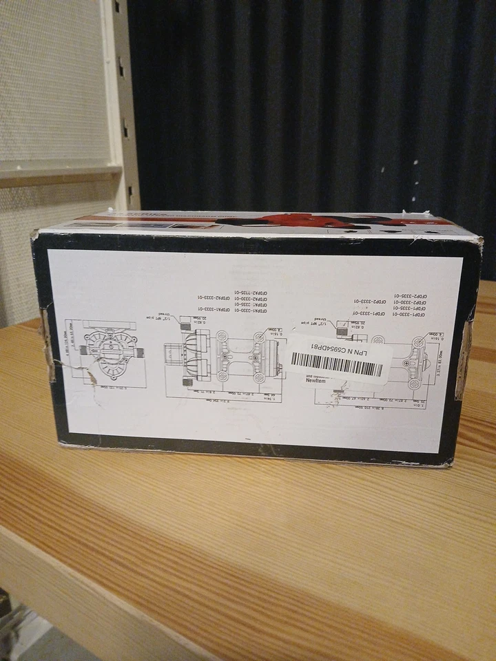 12V DC Diaphragm Pump - 4.0 GPM, 45 PSI Automatic Switch for Marine & RV - Image 3 of 4