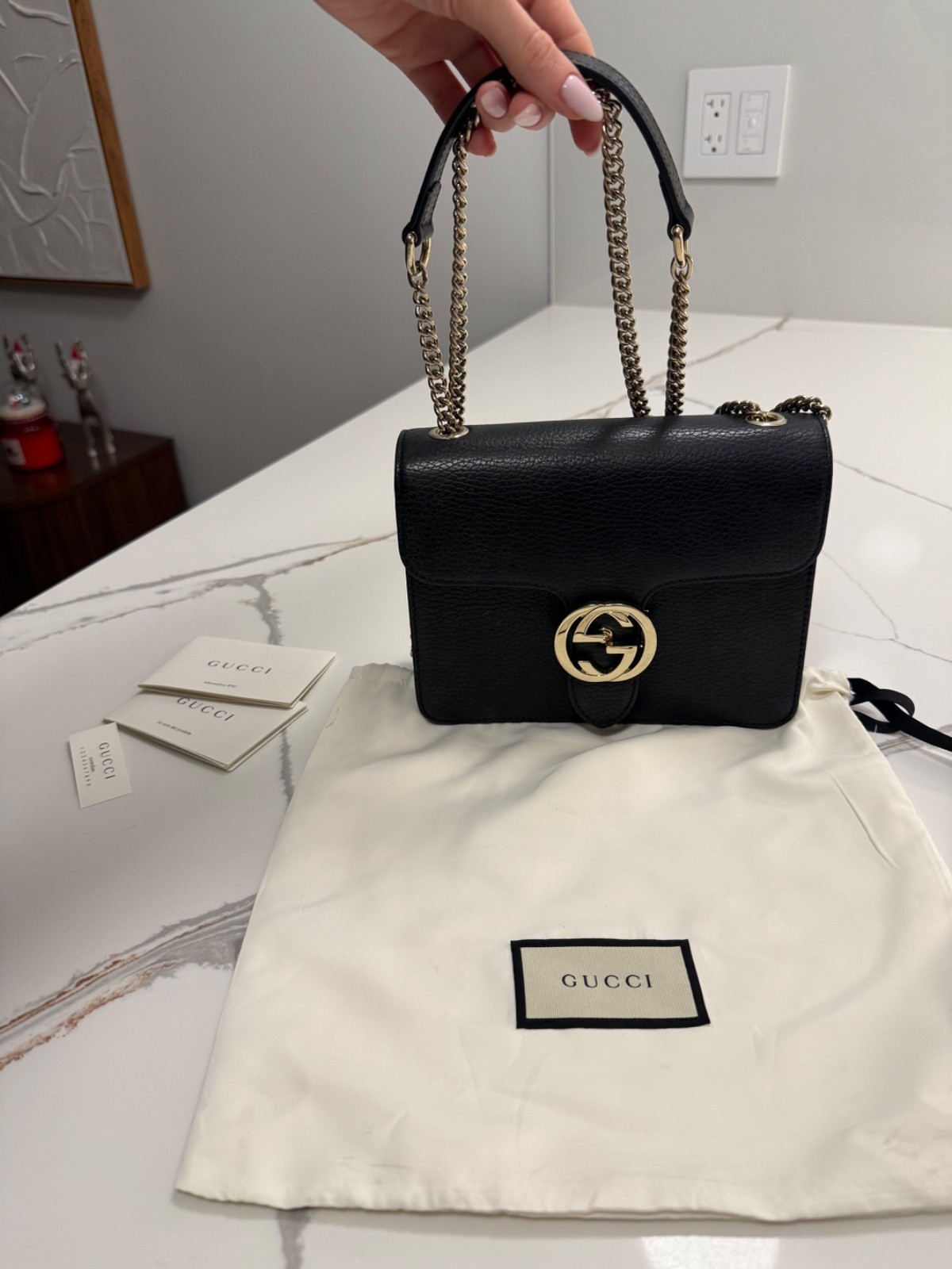 Gucci interlocking G small bag - image 3