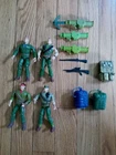 VINTAGE HASBRO GI JOE SGT. SAVAGE 4.5"  ACTION FIGURE LOT