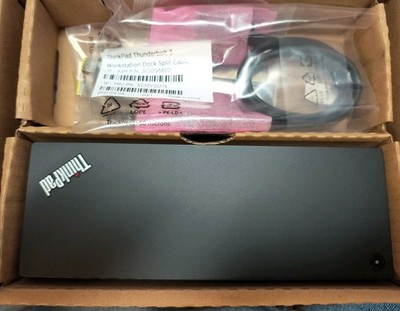 Lenovo 40ANY230US ThinkPad Thunderbolt 3 Dock Docking Station USB-C 