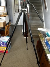 Manfrotto Bogen 3221 Tripod With 501 Fluid Head