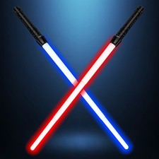 Light Up Saber with FX Sound, Sabers for Kids, Medium, Black
