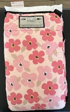 Urban Infant Tot Cot w/Pillow Preschool Nap Mat - Pink Poppies - 52"L x 22"W