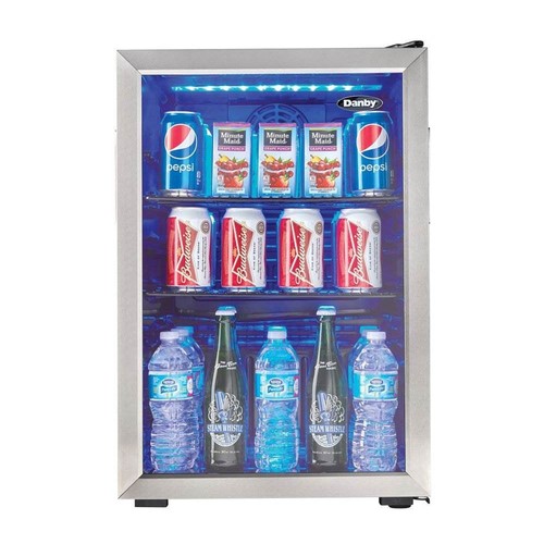 Danby 95-Can 2.6 Cu. Ft. Beverage Center Mini Fridge Refrigerator (Open Box) - Picture 1 of 6