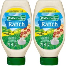 Hidden Valley Ranch Salad Dressing 20 oz Easy...