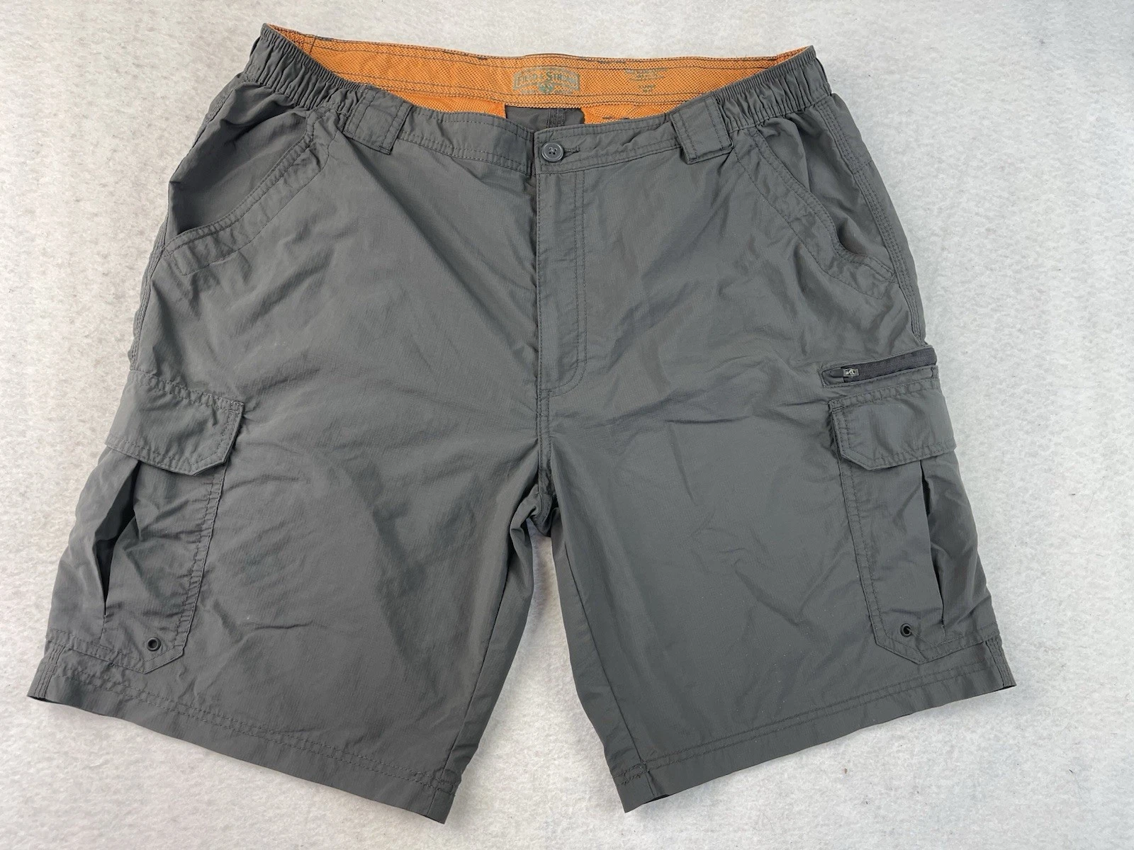 Field & Stream Men’s Size 40” Cargo Shorts Dark Gray Outdoor Hiking Fishing