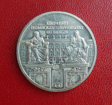 10 Mark DDR, 1985, 175 Jahre Humboldt-Universit&auml;t zu Berlin, Silber