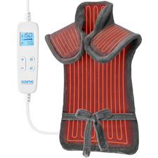   RENPHO Heating Pad For Neck Back Pain  Cramps Relief Heat Pad 24''x33" Gift  