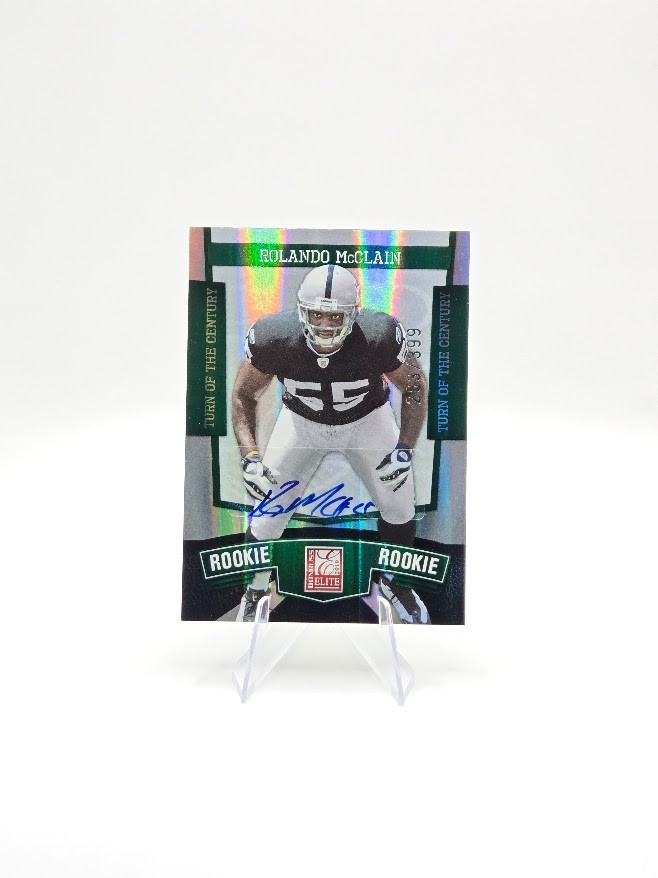 Rolando McClain Donruss Elite #102 Turn of the Century Autograph
