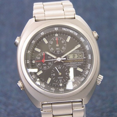 [Japan Exclusive!] Casio Timber Cruiser TIC-100 90er Militäruhr Ana-Digi selten