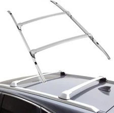 4PCS Roof Rail Rack Cross Bars Crossbar for Honda CRV CR-V 2023 2024 2025 Silver