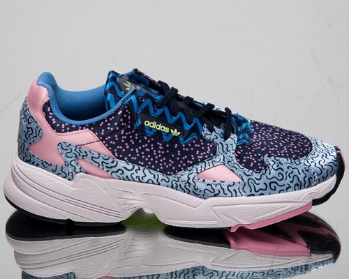 adidas Originals Falcon Womens Collegiate Navy Casual Lifestyle Sneakers  EE7098 | eBay