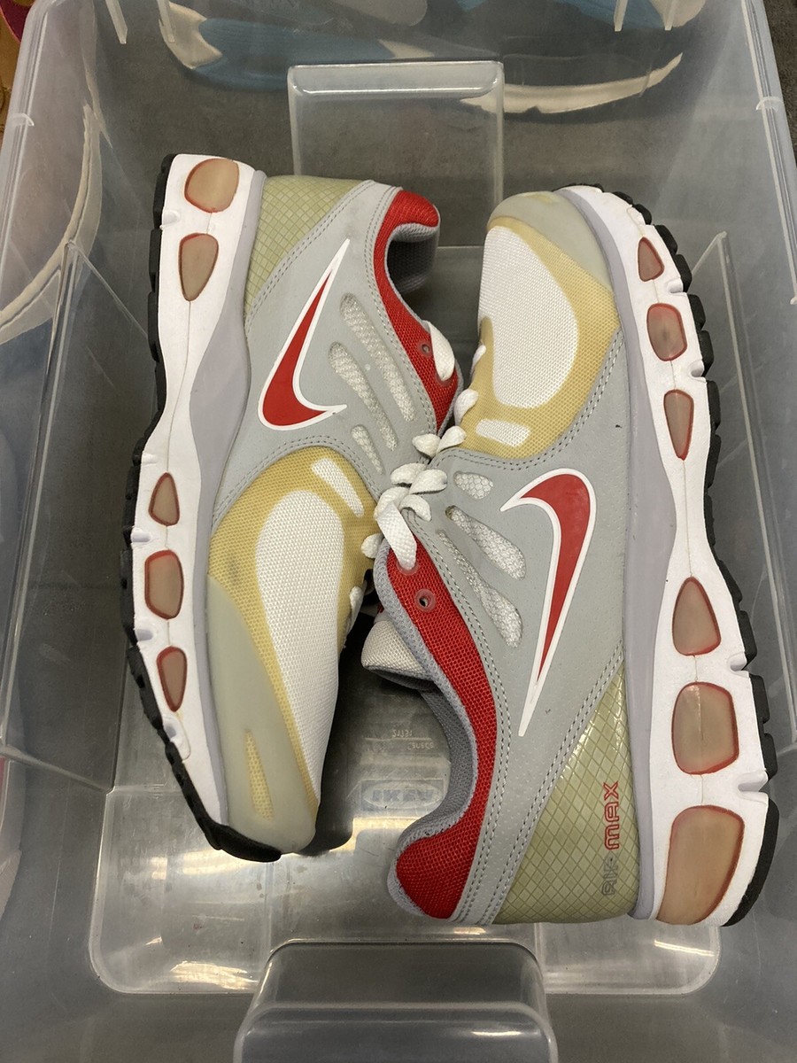 Nike Air Max Tail Wind 2 White Grey Red 2009 Size 9 | eBay
