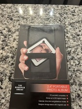 The Sharper Image 2.4" Portable Photo Album Digital Frame PC  MAC Pictures, NEW