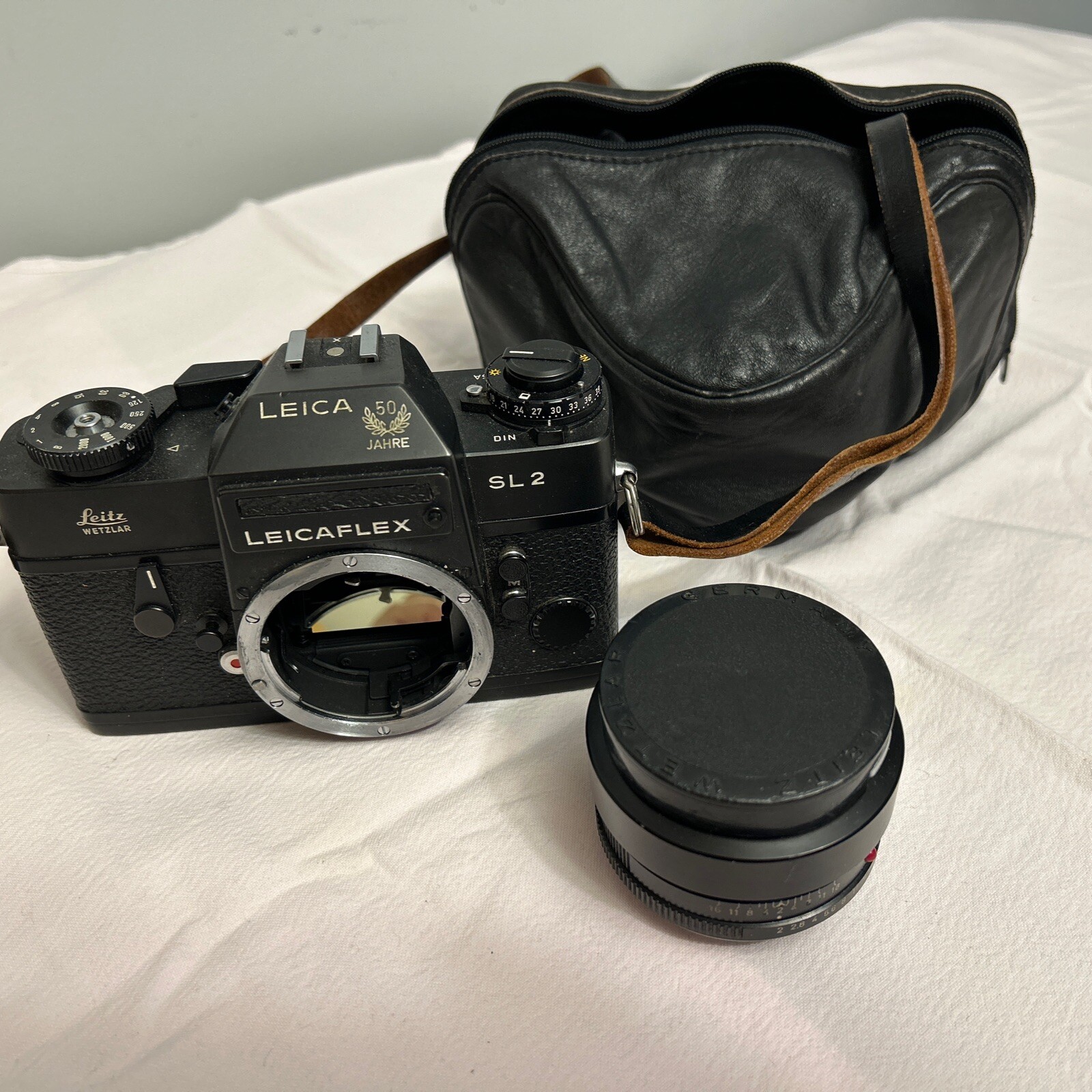 Leica Leicaflex SL2 Black SLR 35mm Film Camera Germany eBay
