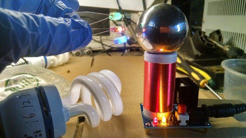 Mini tesla coil Diy kits - Picture 5 of 6