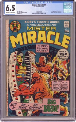 Mister Miracle #4 CGC 6.5 1971 3702223009 1st app. Big Barda