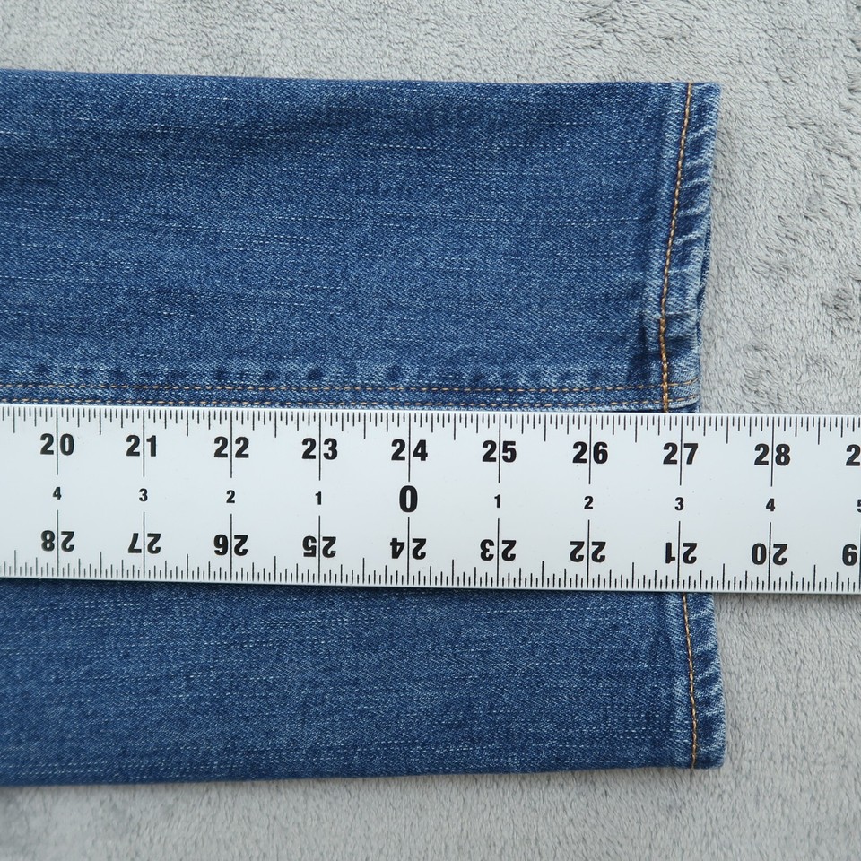 Old Navy Jeans Womens 16 Blue MidRise Boyfriend Pants 40x27Measured
