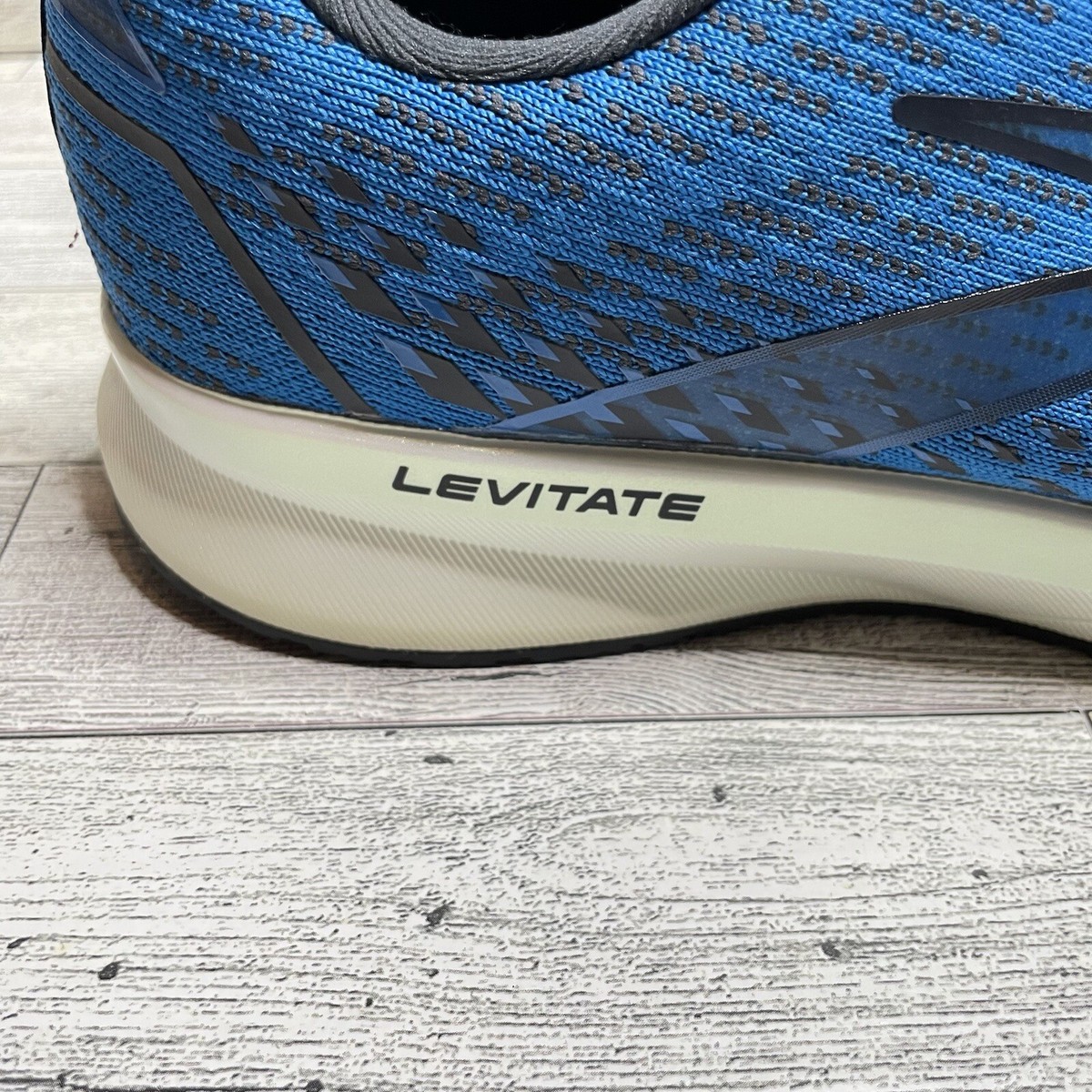 Brooks Levitate GTS 5 Support Running Shoes Blue Navy White  display picture 2