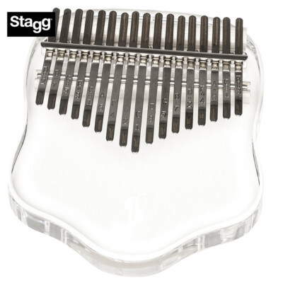 Stagg 17 Keys Crystal Kalimba with Carrying Case KALI-PRO17-CRY