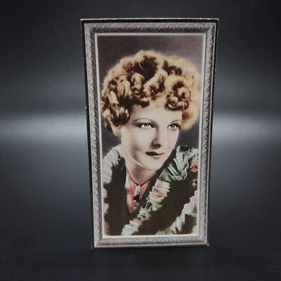 1936 Phillips Stars Of The Screen #39 Elissa Landi Tobacco Cigarette Card