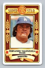 FERNANDO VALENZUELA 1982 PERMA-GRAPHICS SUPER STAR DODGERS