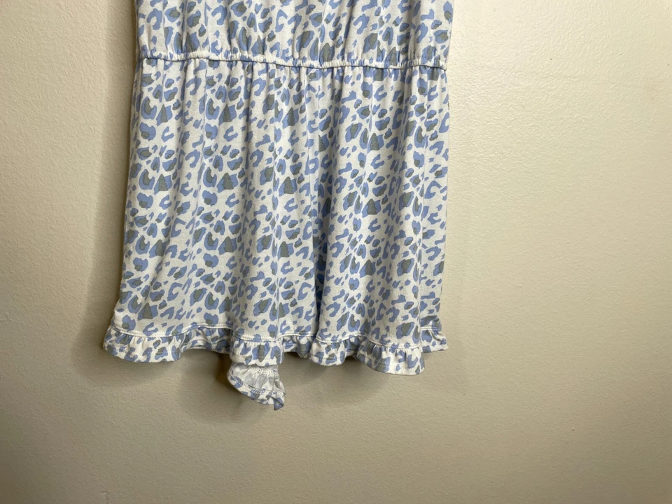 PJ Couture женщин один ПК пижамы бак Детский комбинезон размер большой синий белый животное печати - Изображение 3 из 4