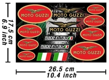 Moto Guzzi Decal Stickers Motorcycle Graphics Autocollant Aufkleber Adesivi