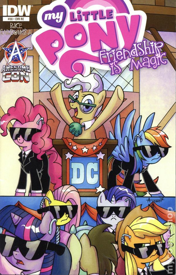IDW MY LITTLE PONY Comic Book # 30 CVR RE Recover Friendship is