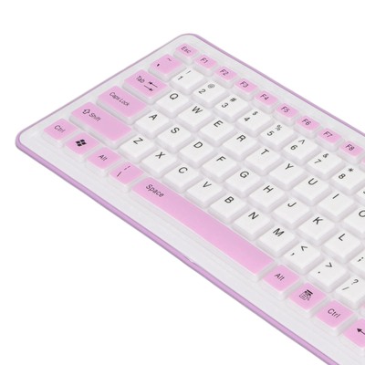 Foldable Silicone Keyboard 103 Keys USB Wired Silicon Foldable Waterproof Mu New