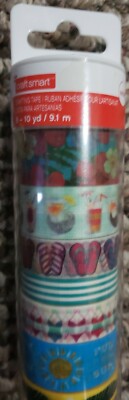 Craftsmart - Seaside Dream Washi Crafting Tape Tube