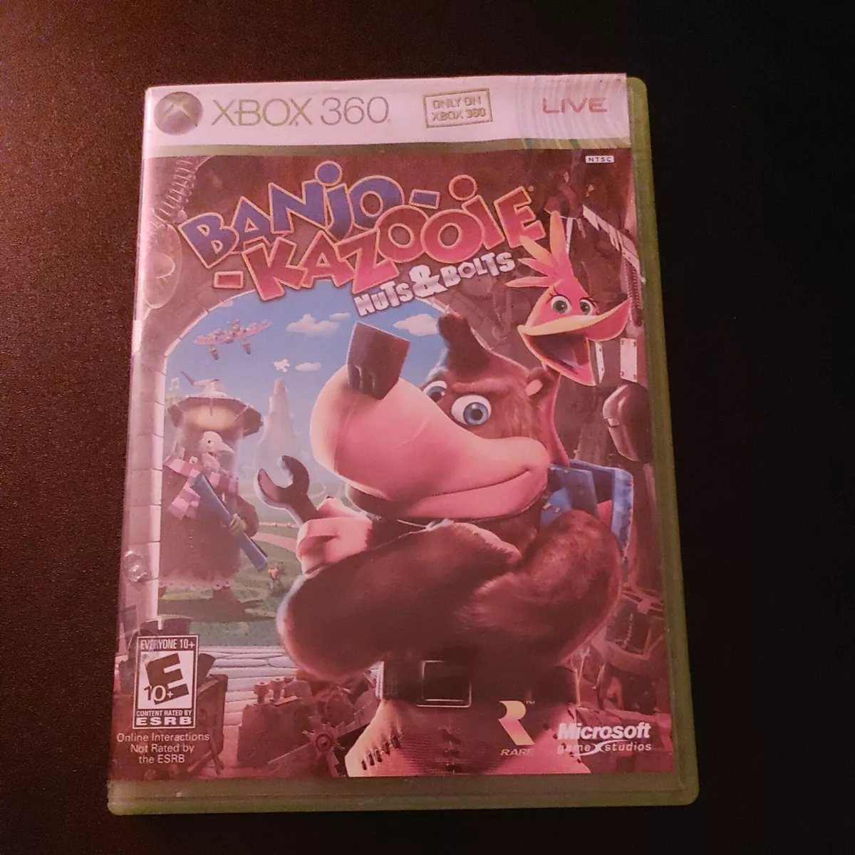 Microsoft Xbox 360 Banjo Kazooie Nuts & Bolts CIB Complete