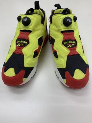 Reebok Insta Pump Fury Og Citron V47514 US 10 Yellow Red | eBay