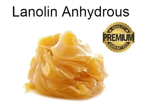Lanolin Anhydrous - 100% Pure Ultra Refined Organic Butter Nipple Cream Wool Wax - Picture 1 of 9