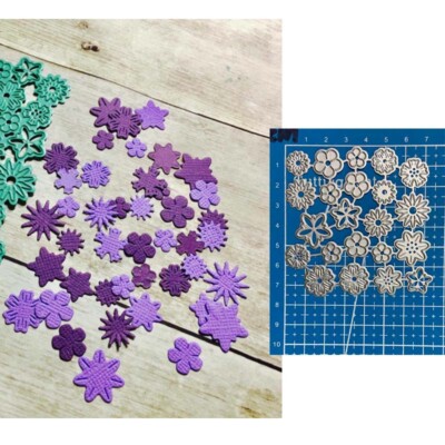 Blumen Stanzformen Metall Präge Stencil Cutting Dies Scrapbooking Stanzschablone
