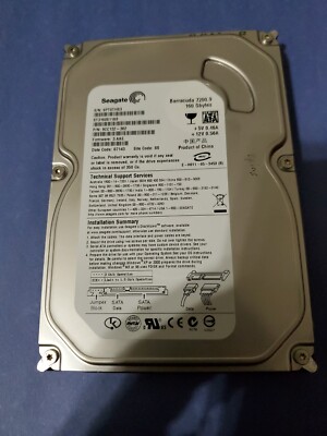 Seagate Barracuda ST3160811AS 160GB SATA 7200 RPM 3.5'' HD